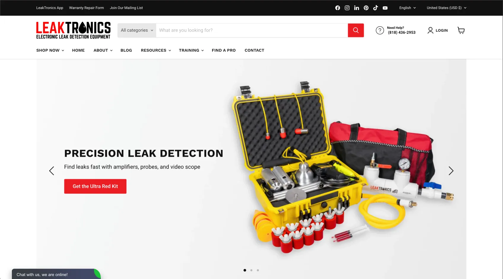 Leaktronics image